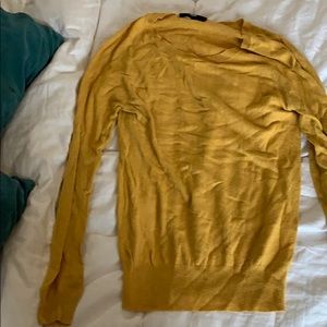 Yellow sweater- small